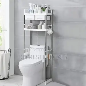 Stainless Steel Toilet Rack Organizer