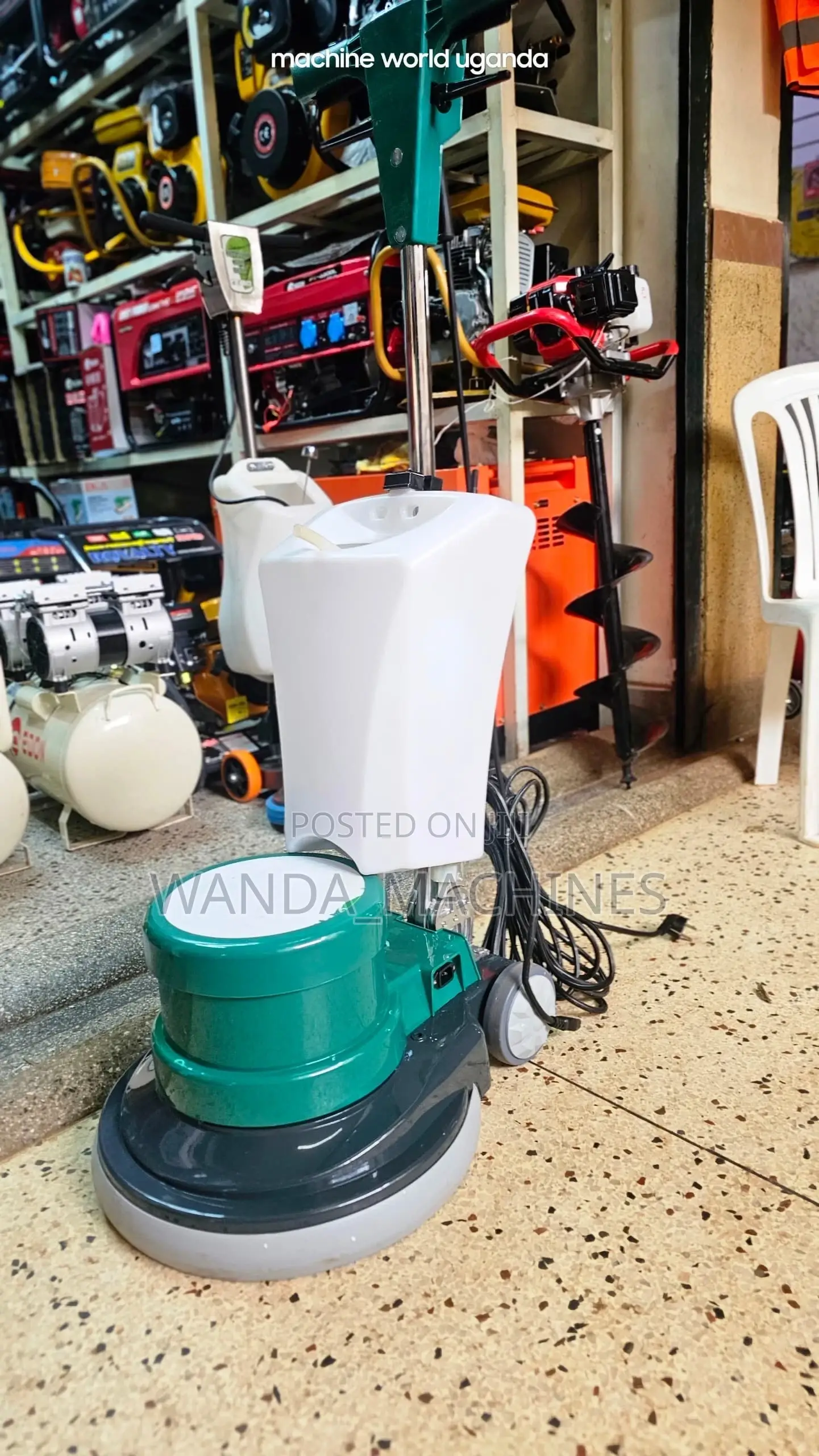 Floor Scrubber Will Different Brushes