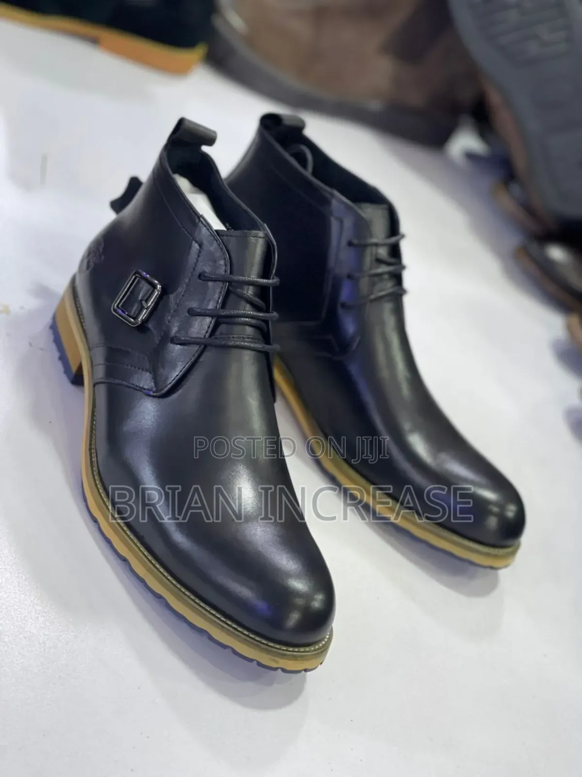 Leather Boots.