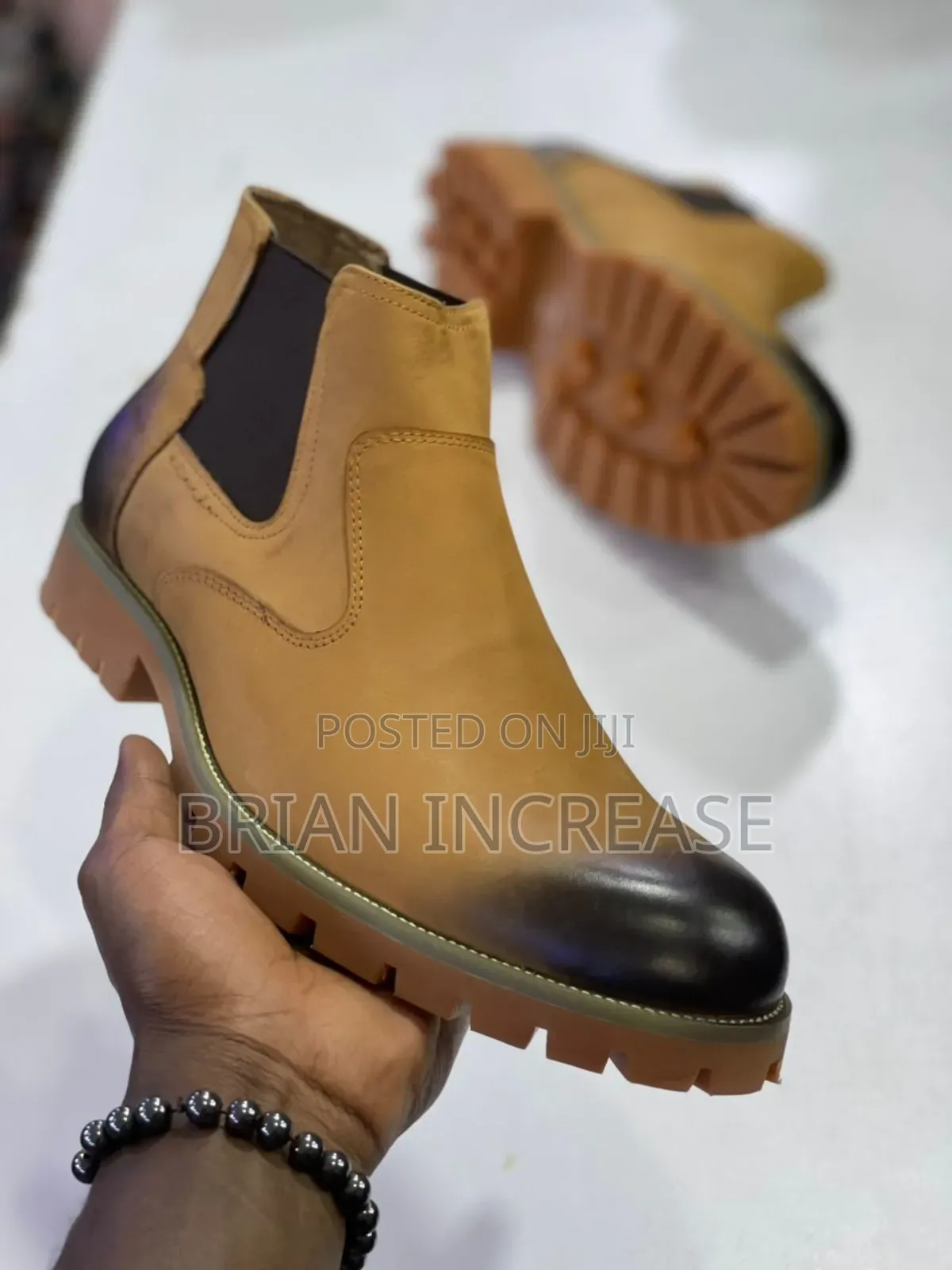 Leather Boots.