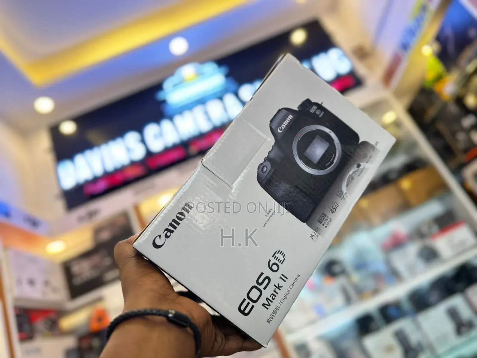 Canon EOS 6D Mark Ii DSLR Camera