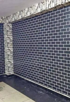White and Black Brick Like Wallpapers Wall Stickers and Chea