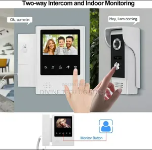 Video Door Phone 2 Way Outdoor Doorbell With IR Camera
