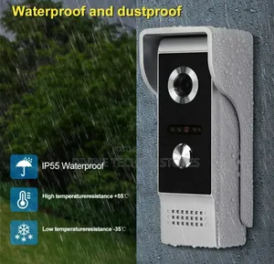 Video Door Phone 2 Way Outdoor Doorbell With IR Camera