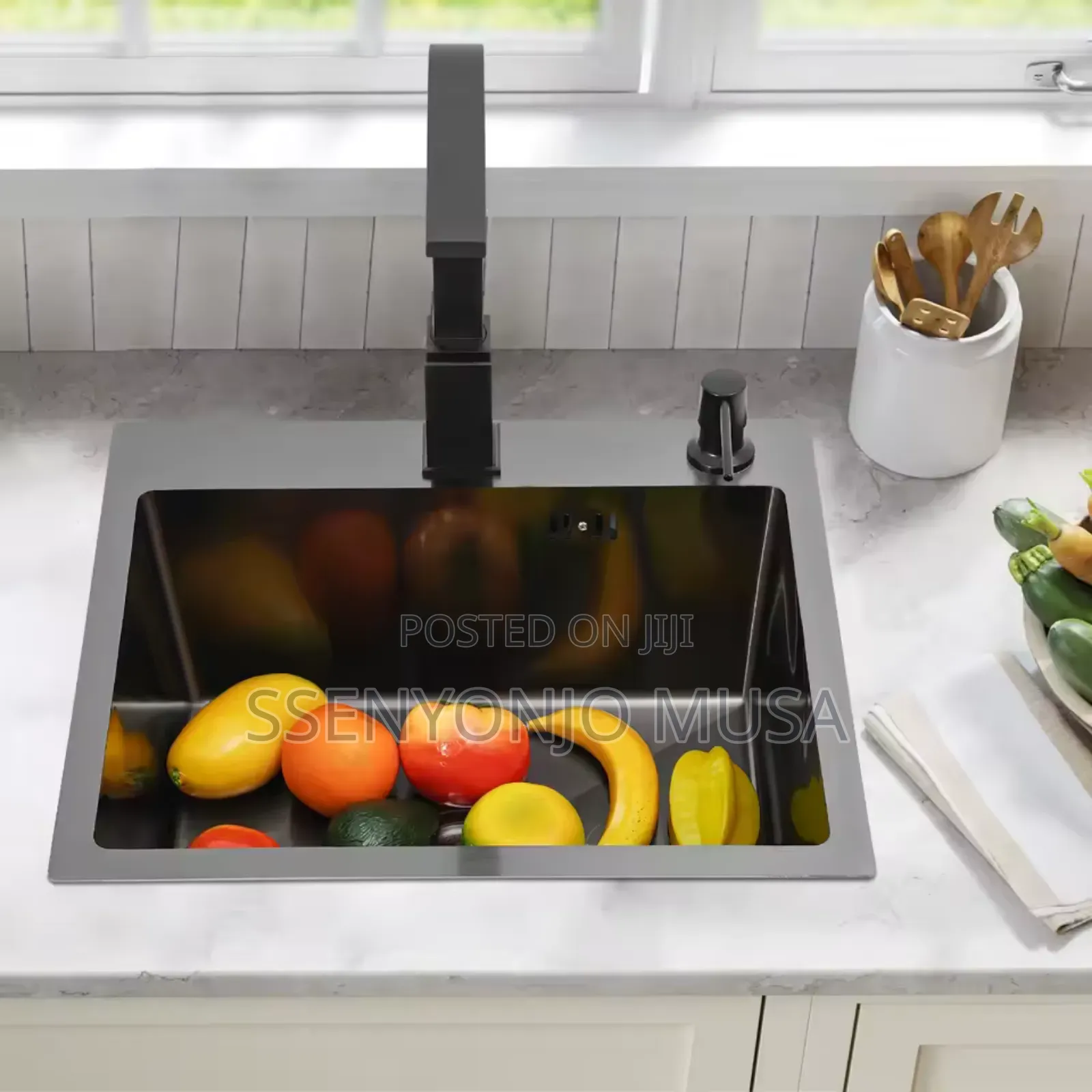 Black Diamond Sink With Drain Set Black Regina Dispenser -