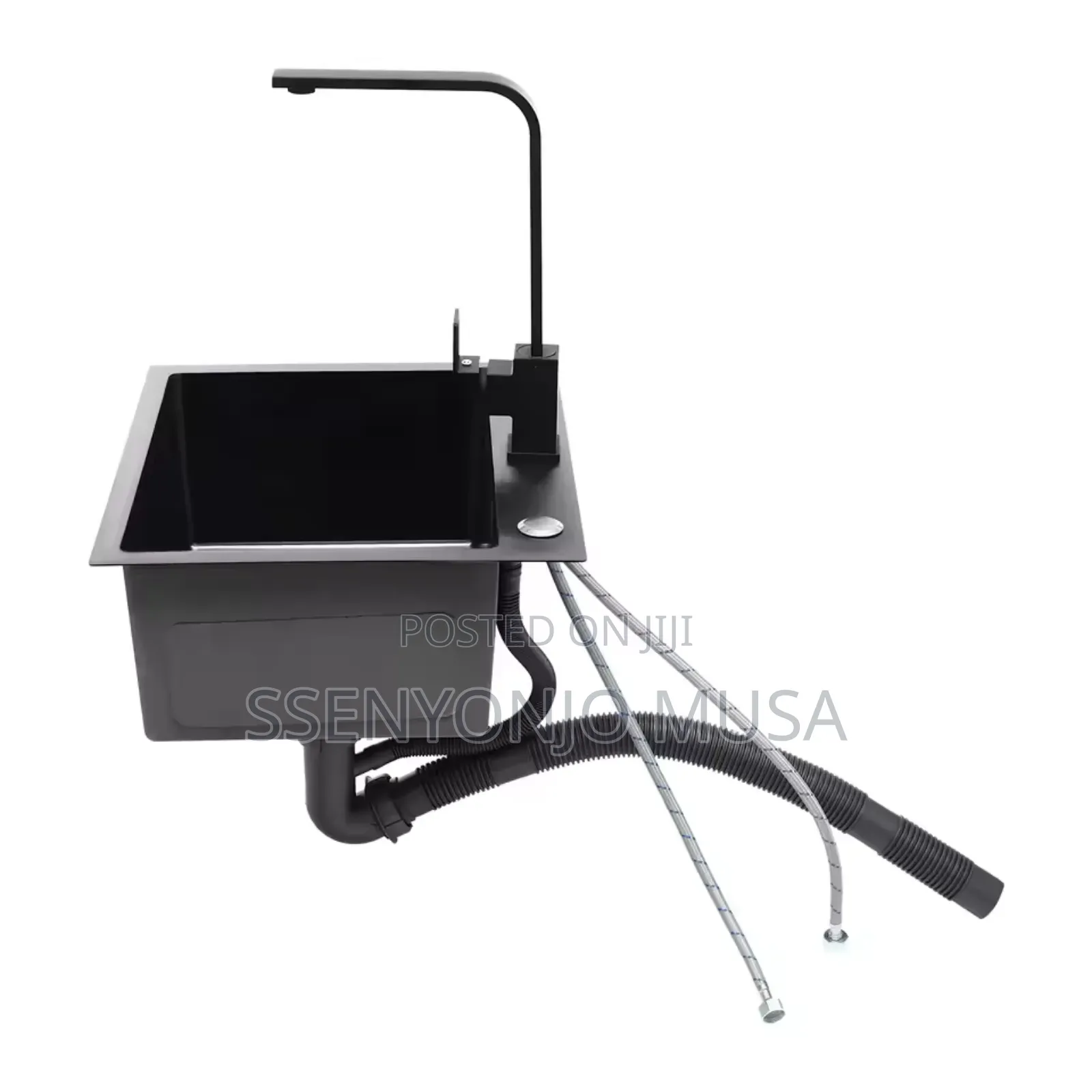 Black Diamond Sink With Drain Set Black Regina Dispenser -