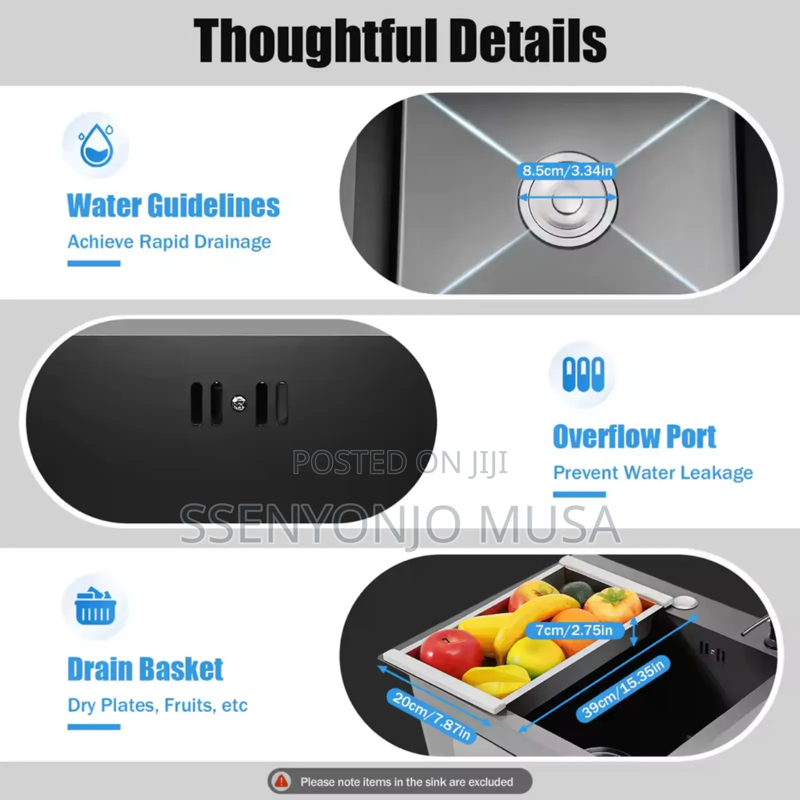 Black Diamond Sink With Drain Set Black Regina Dispenser -