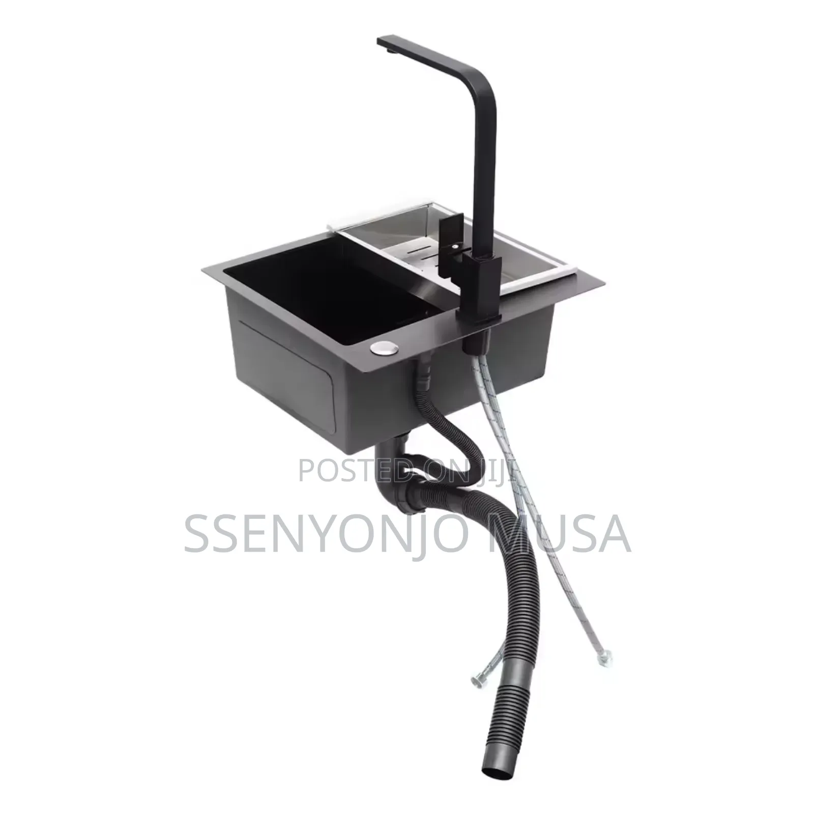 Black Diamond Sink With Drain Set Black Regina Dispenser -