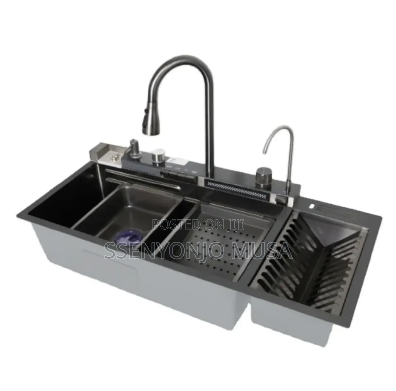 Multifunctional Digital Kitchen Sink - 304 Stainless Steel-