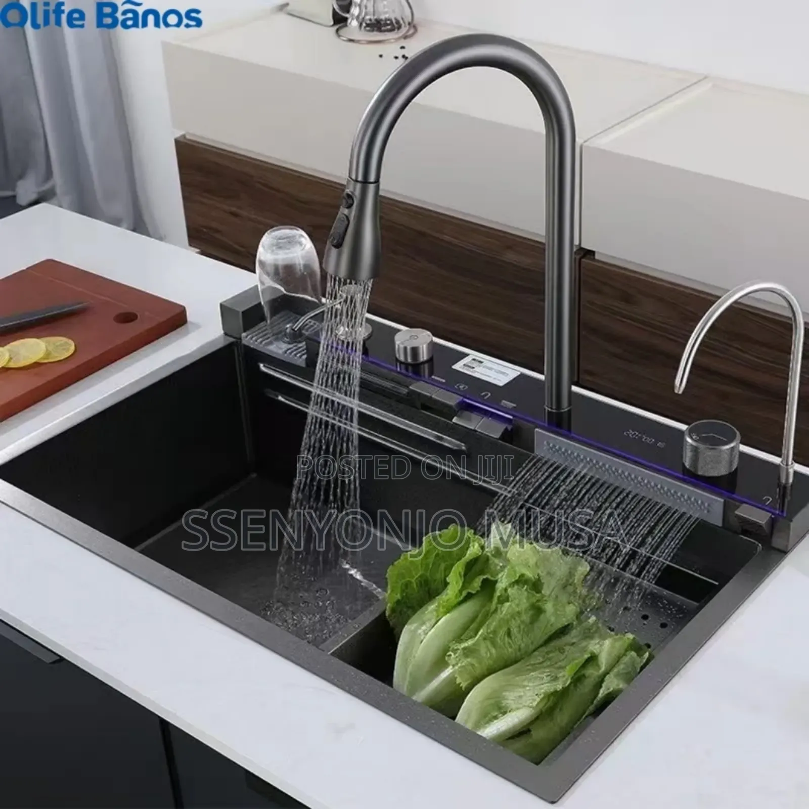 Multifunctional Digital Kitchen Sink - 304 Stainless Steel-