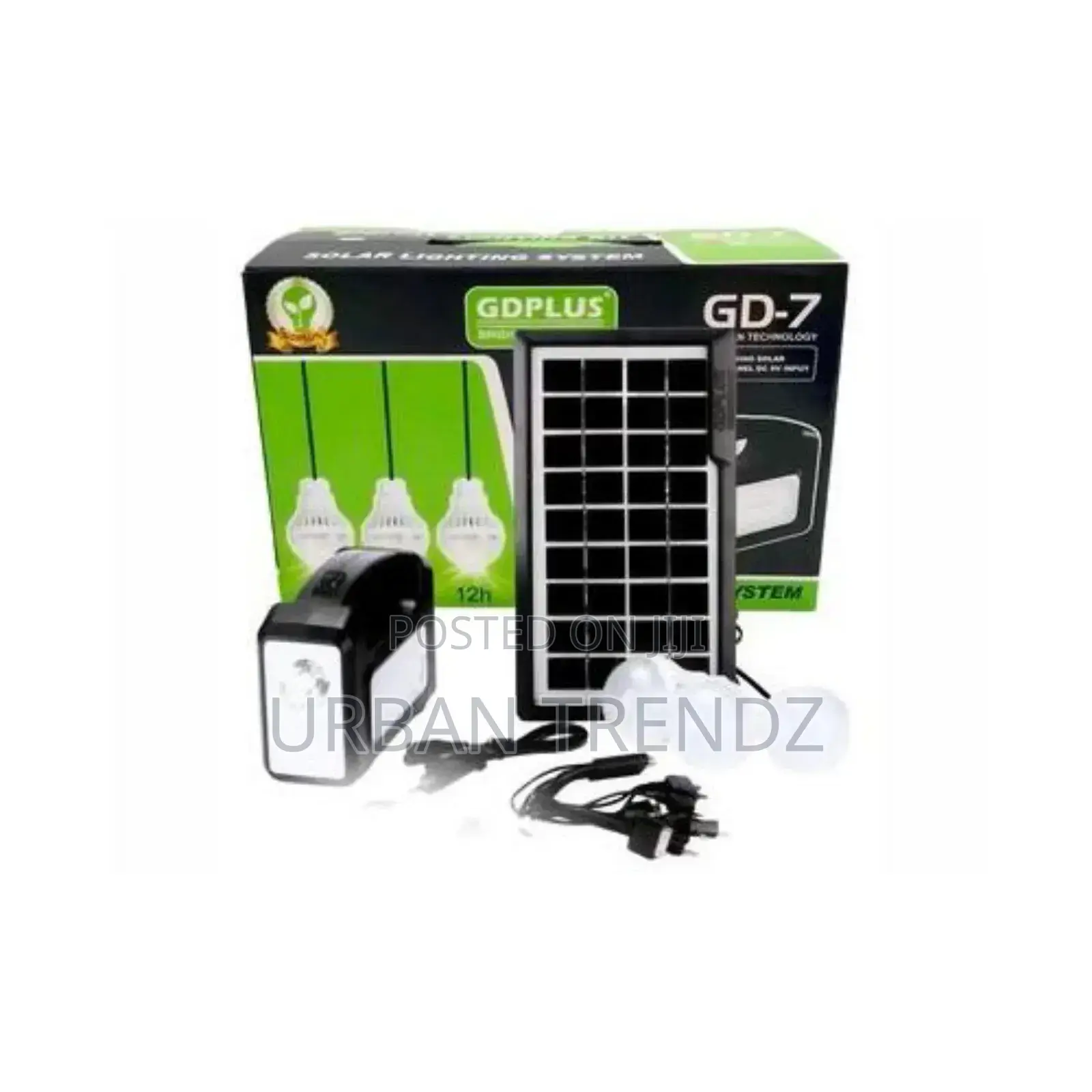 Solar Kit 3 Lighting Bulbs Designed With German Technology