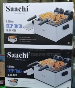 Electric Double Saachi Deep Fryer