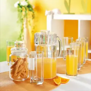 Glass Juice Jug Set
