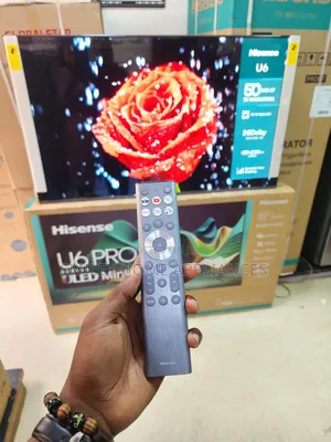ULED4K Hisense U6 Pro Series Quantum Dot Display 55inches Tv