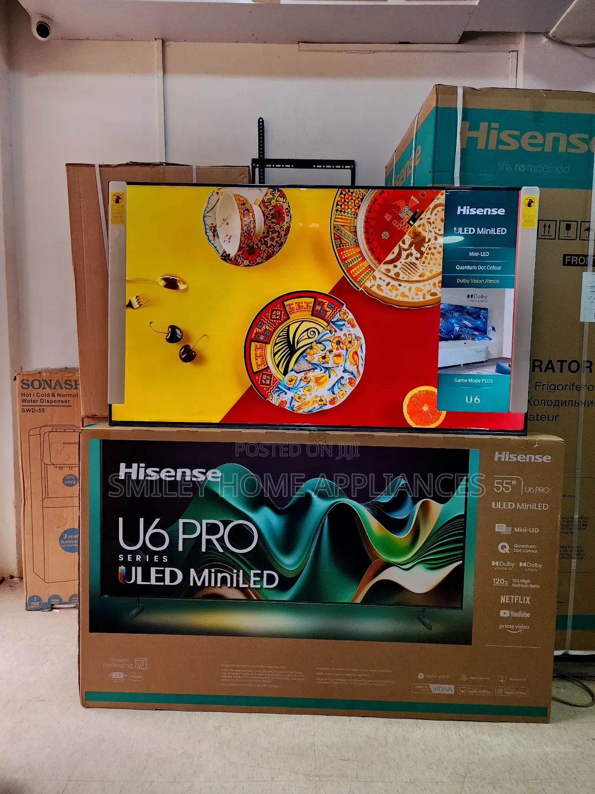 Hisense Uled4k U6 Pro 55inches Quantum Dot Display Tv