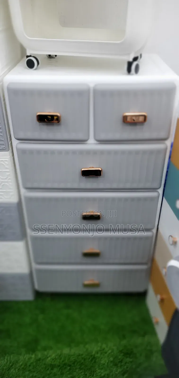 Multi Storage Box Drawer -7 Drawer Plastic Cosmetic Shelving