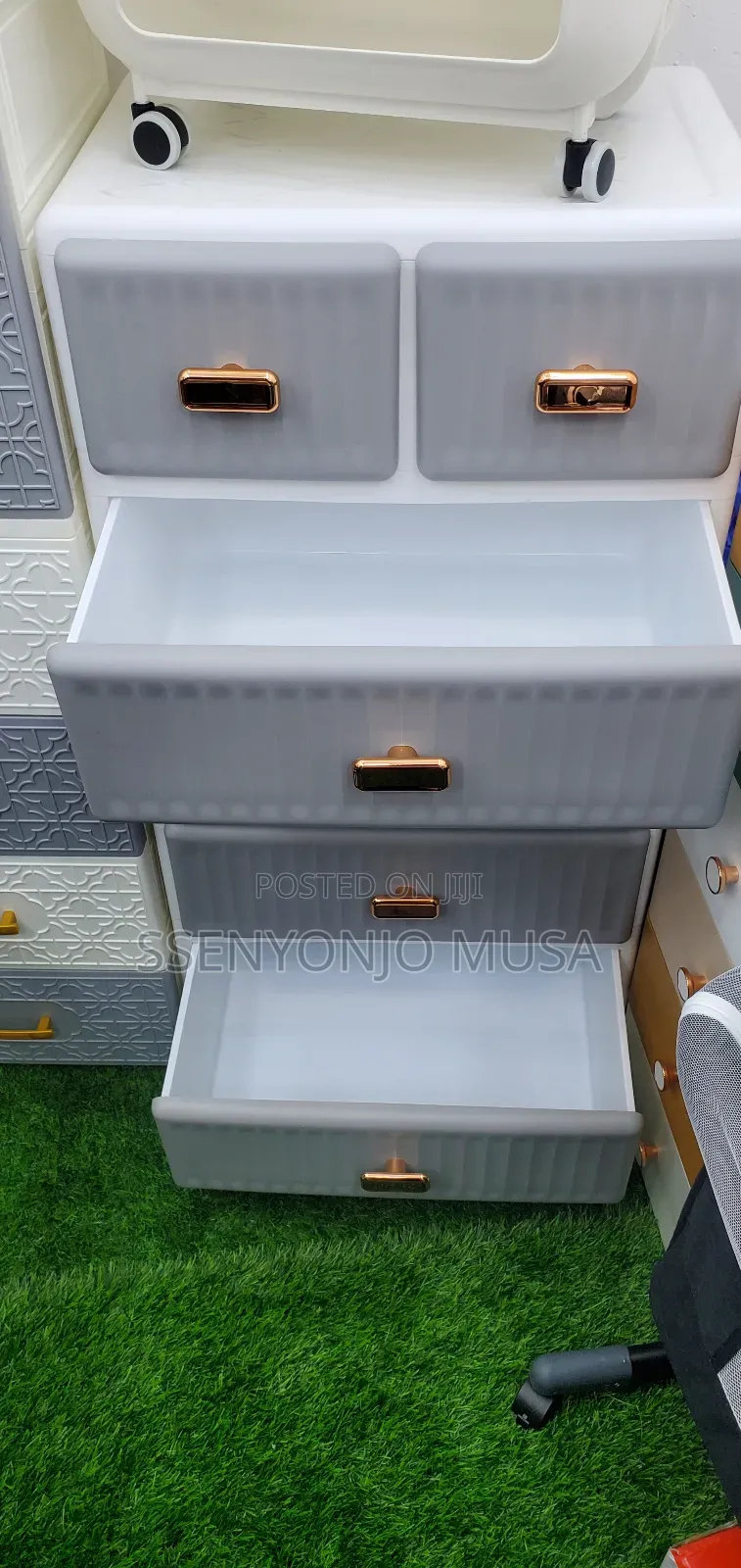 Multi Storage Box Drawer -7 Drawer Plastic Cosmetic Shelving