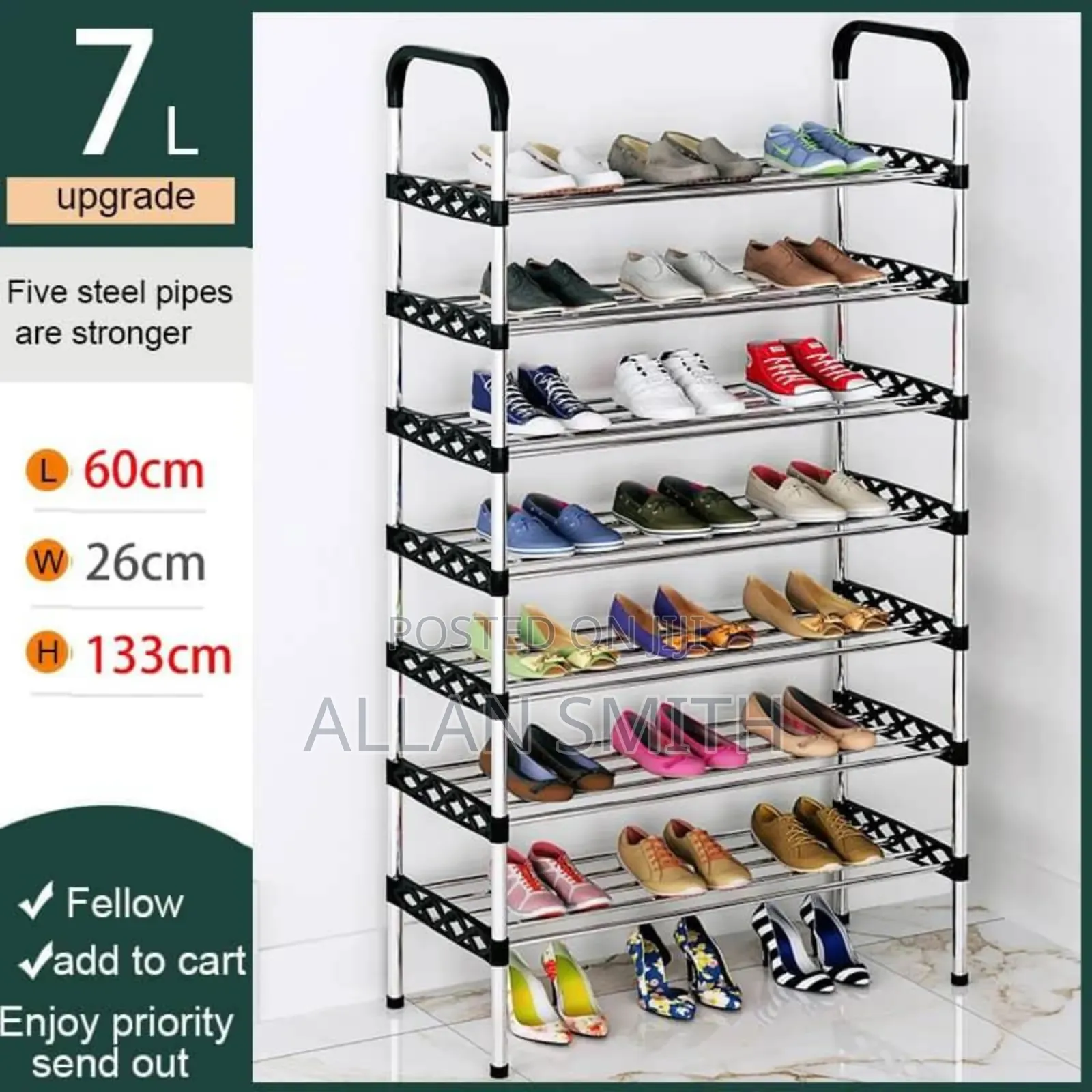 7 Layer Shoe Racks