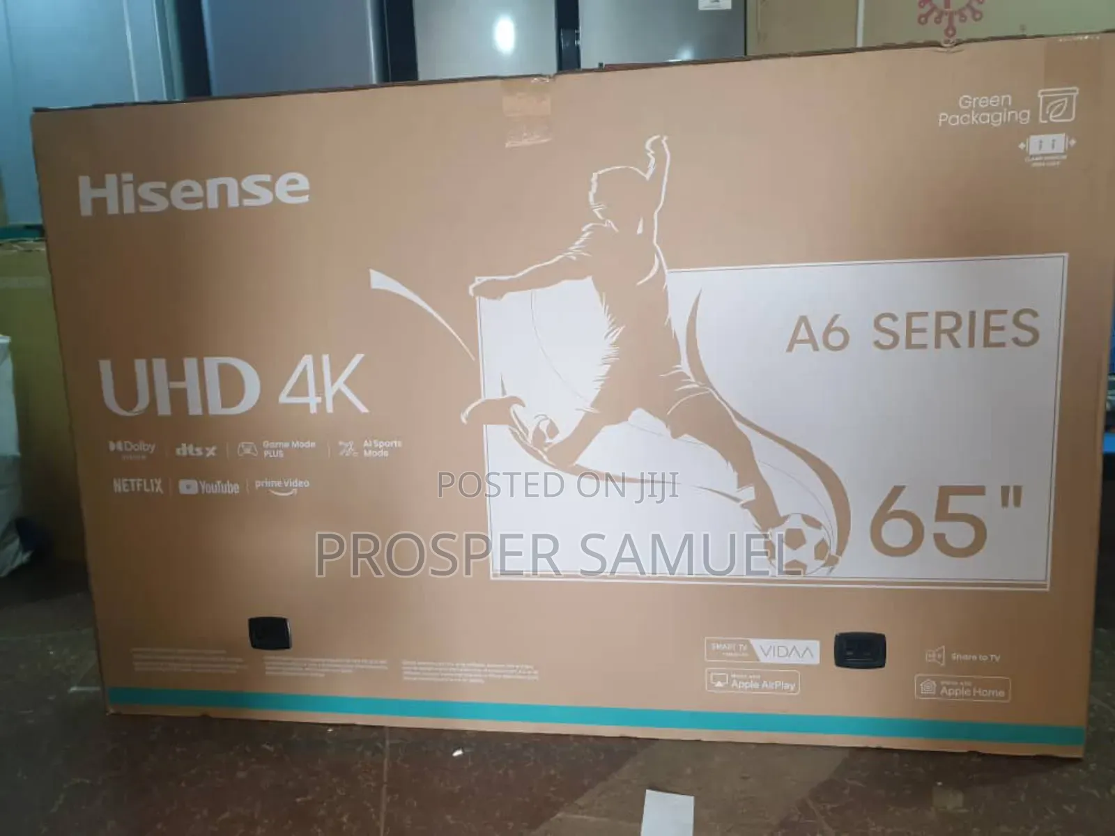 Hisense 65 Uhd4k Flat Screen Flat Screen With Free to Air De