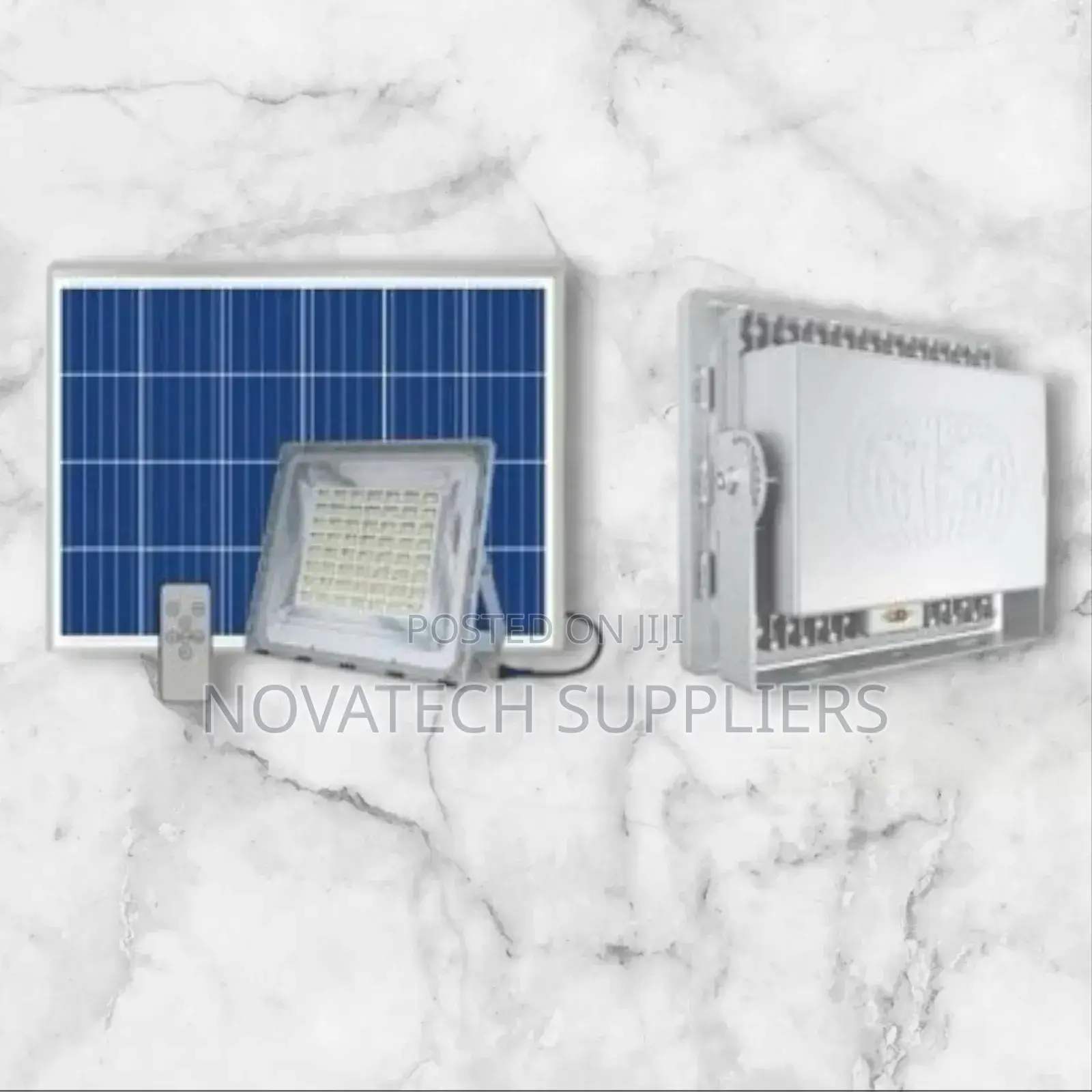 400W Blue Carbon Wawa Solar Flood Lights Milak
