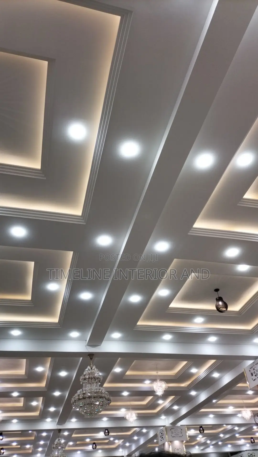 Gypsum Ceiling Eco-Friendly LED Illumination