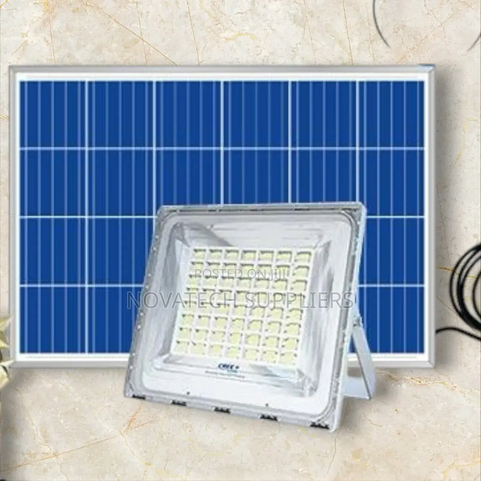 400W Blue Carbon Wawa Solar Flood Lights Rabb