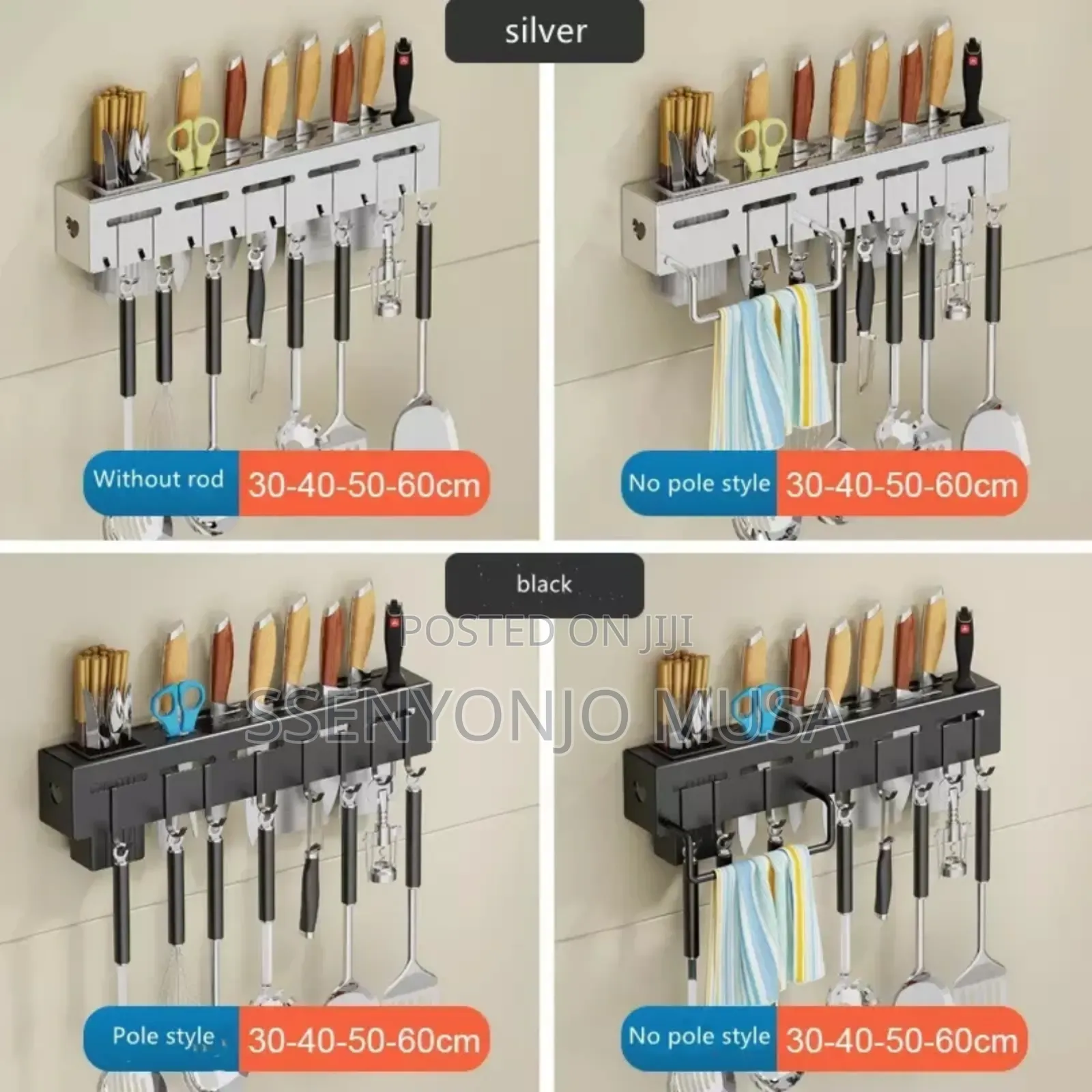 Multifunctional Tool Holder - Kitchen Utensil Storage With-