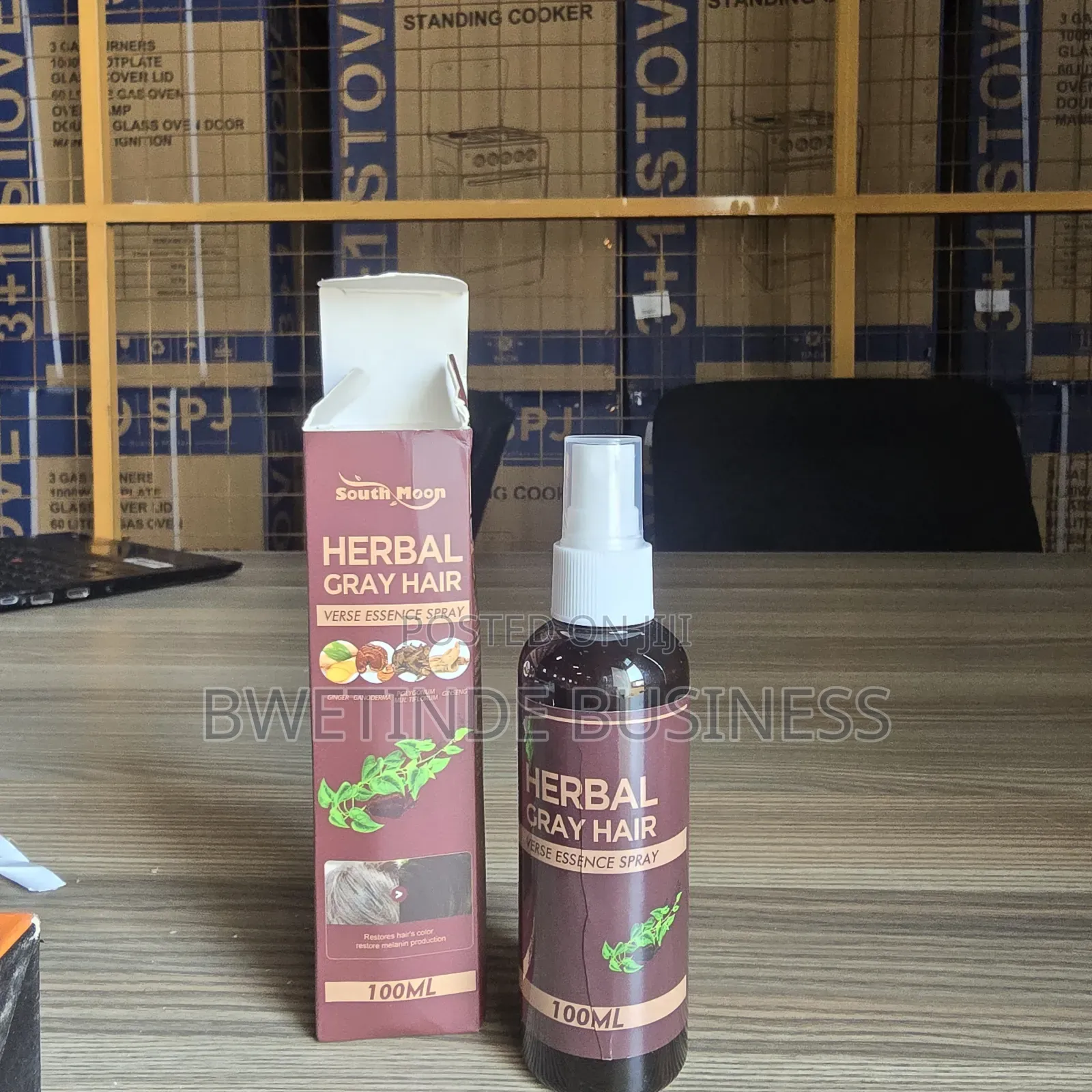 Herbal Gray Hair Reverse Essence Spray