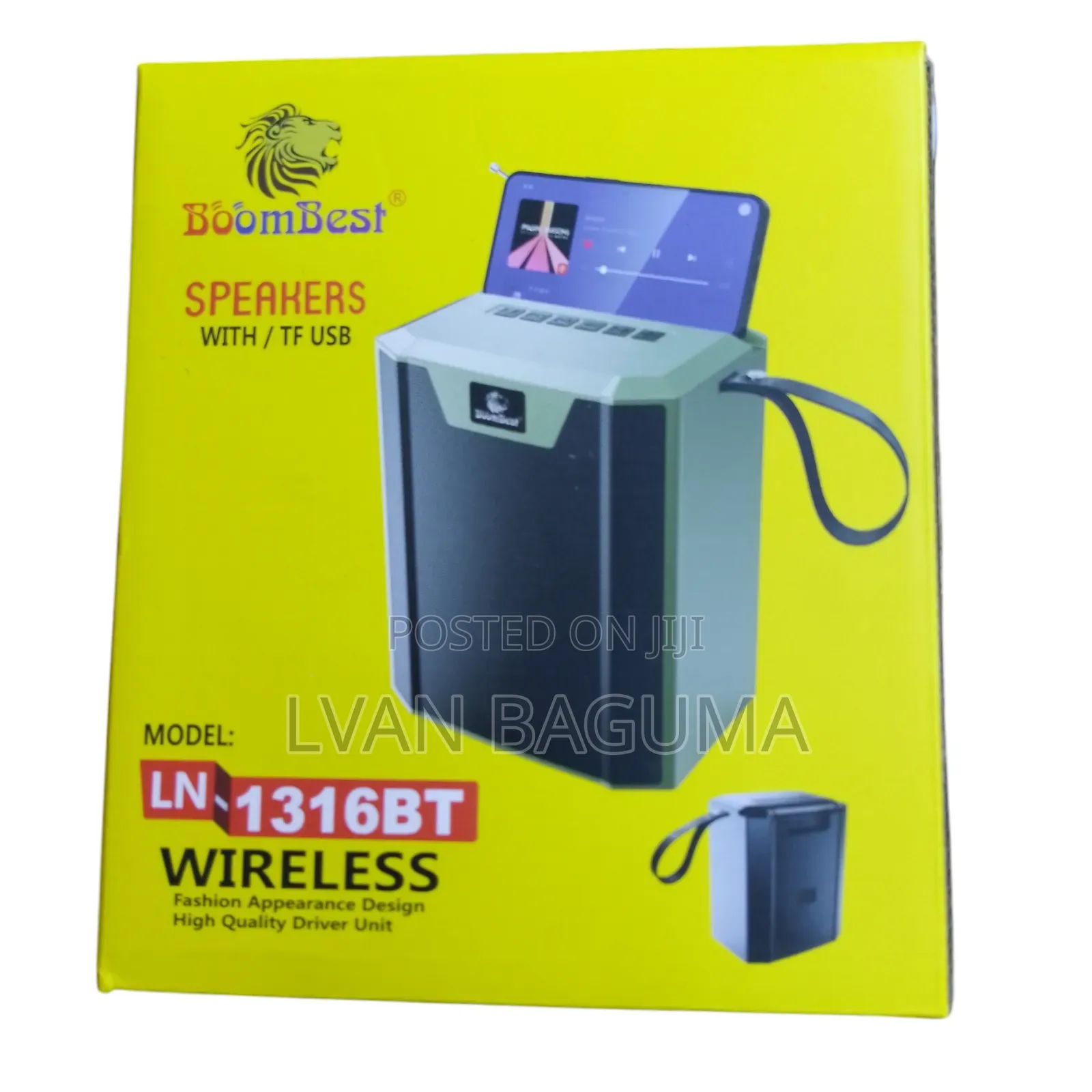 Super Bass Boombest Wireless Speaker / Radio - LN 1316BT