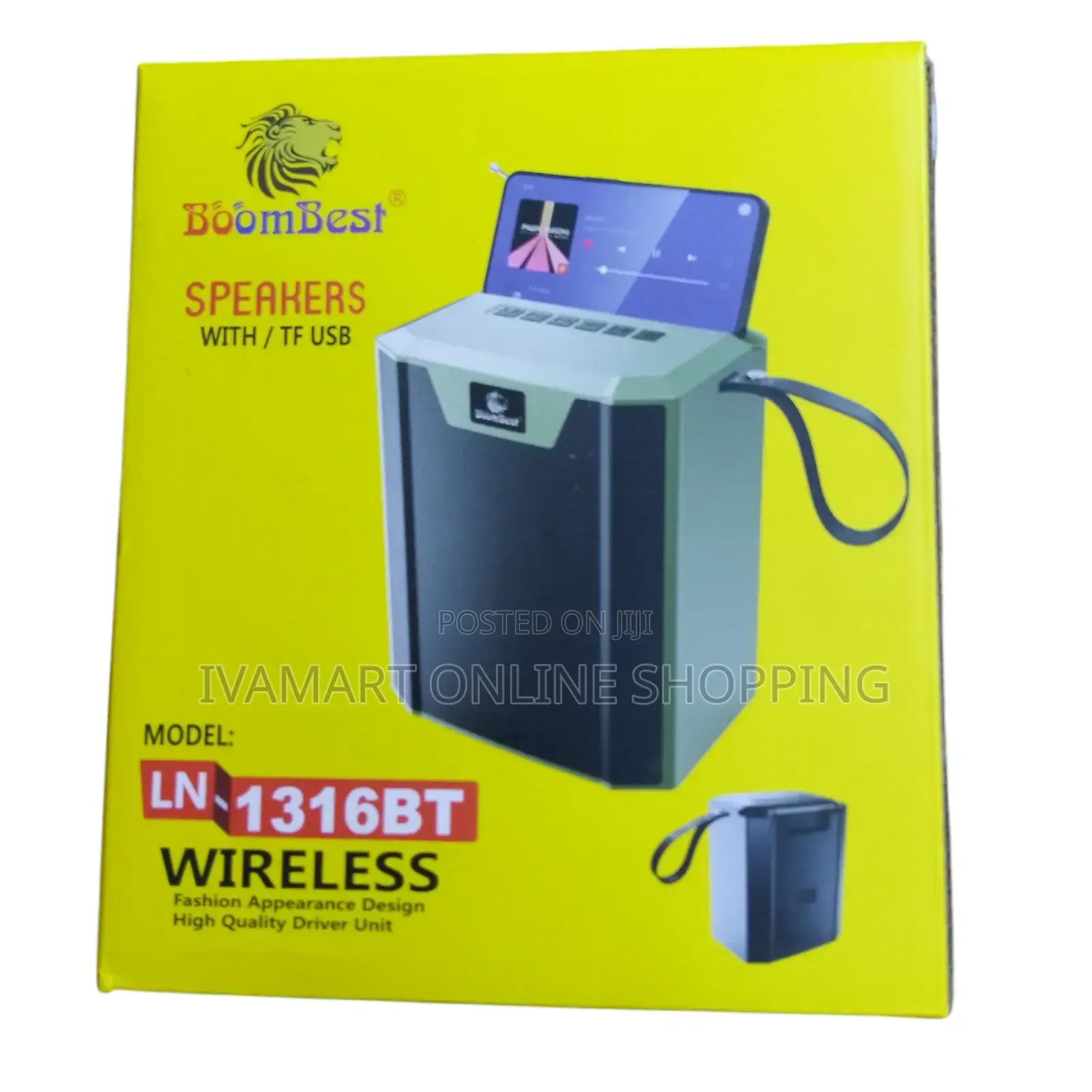 Super Bass Boombest Wireless Speaker / Radio - LN 1316BT