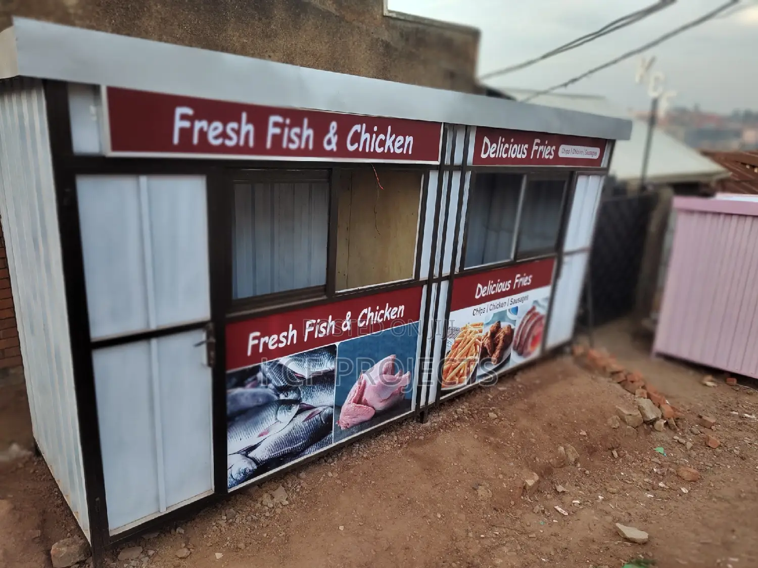 Kiosk , Mobile Kiosk Cart , Containers