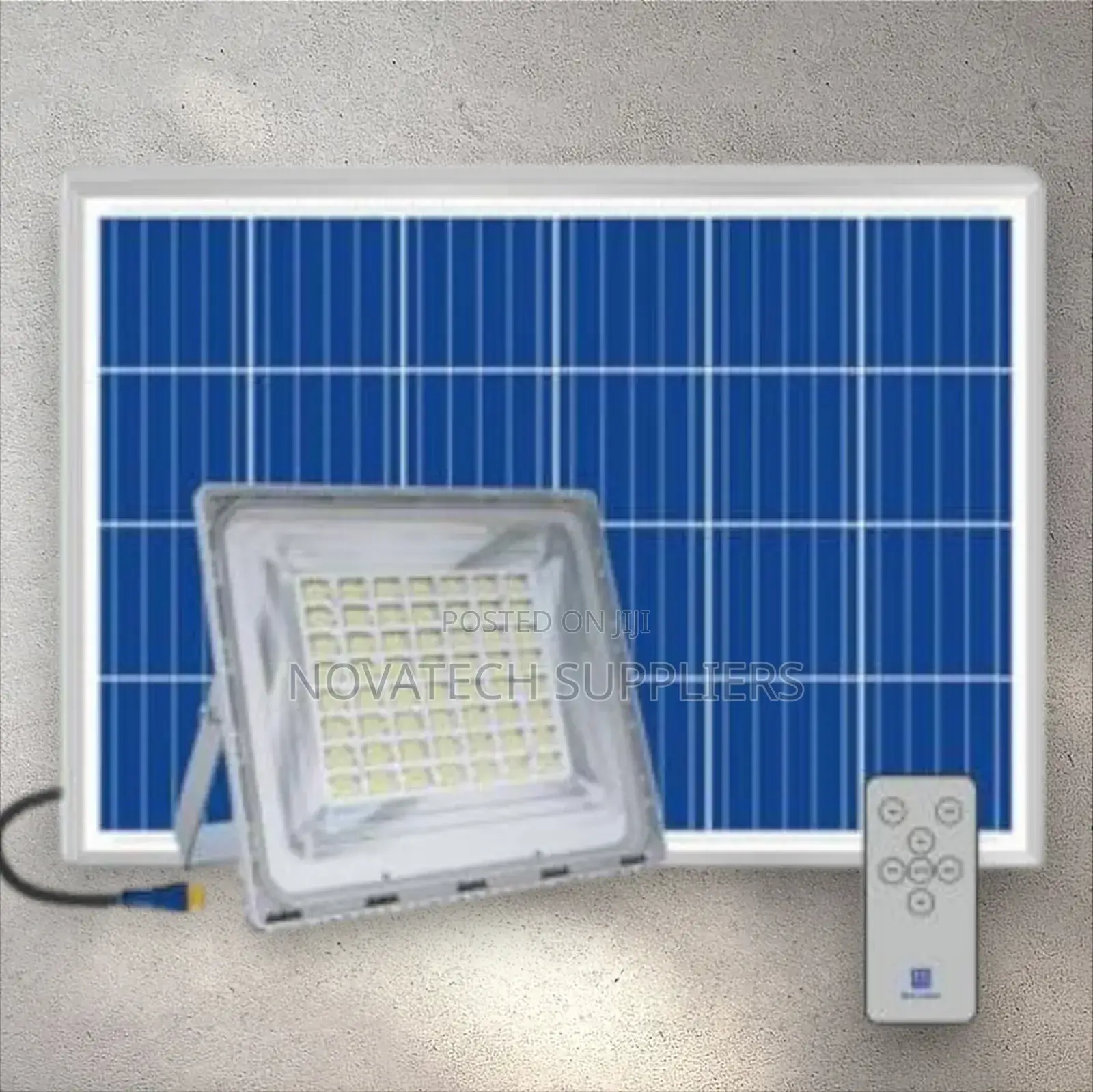 500W Blue Carbon Wawa Solar Flood Lights Kasu