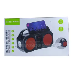 M2022 Wireless Stereo Speakers / Radio - With Torch