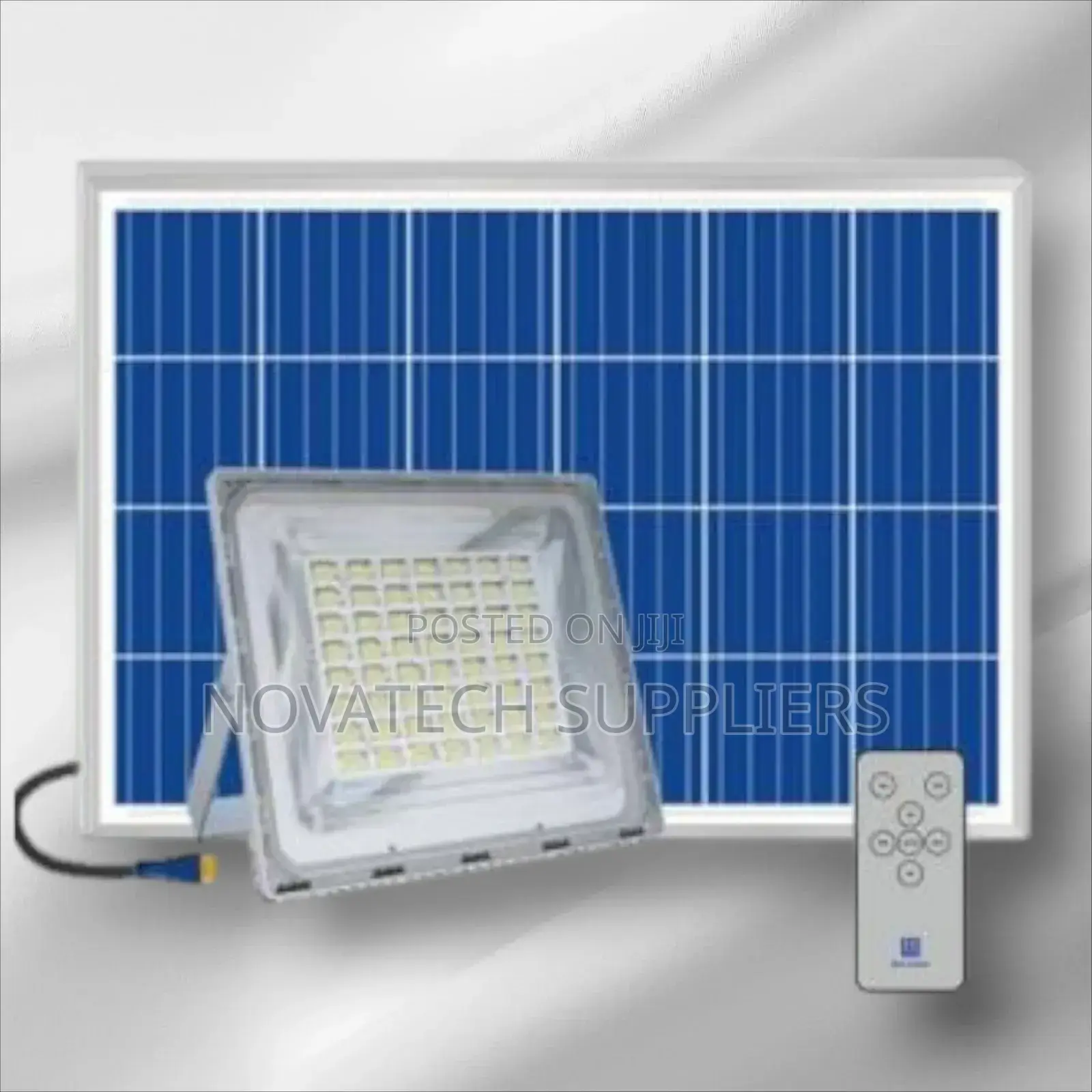 500W Blue Carbon Wawa Solar Flood Lights Hoop
