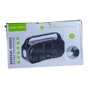 M2022 Wireless Stereo Speakers / Radio - With Torch