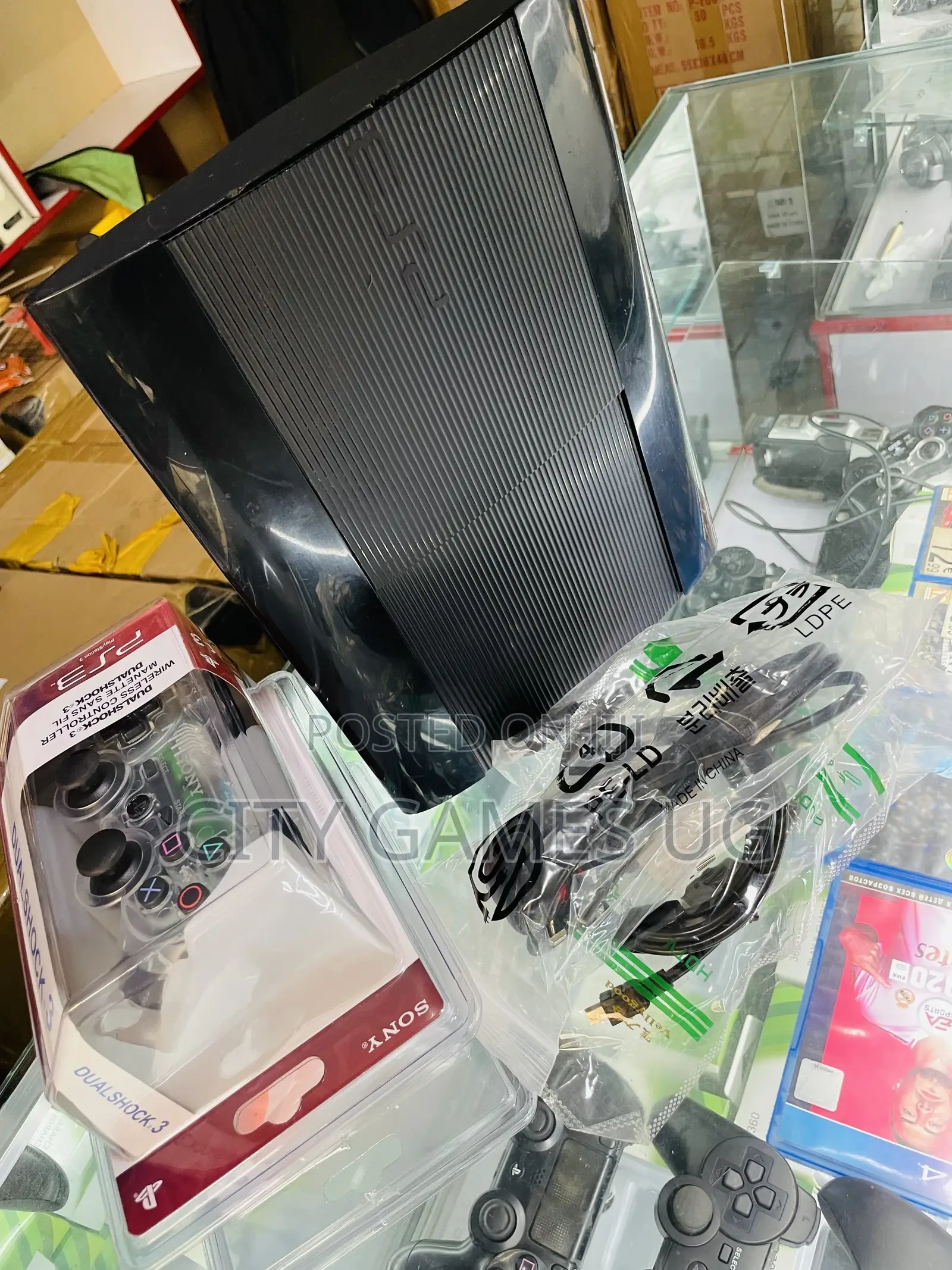 Fairly Priced PS3 Super-Slim- With Colored Controllers