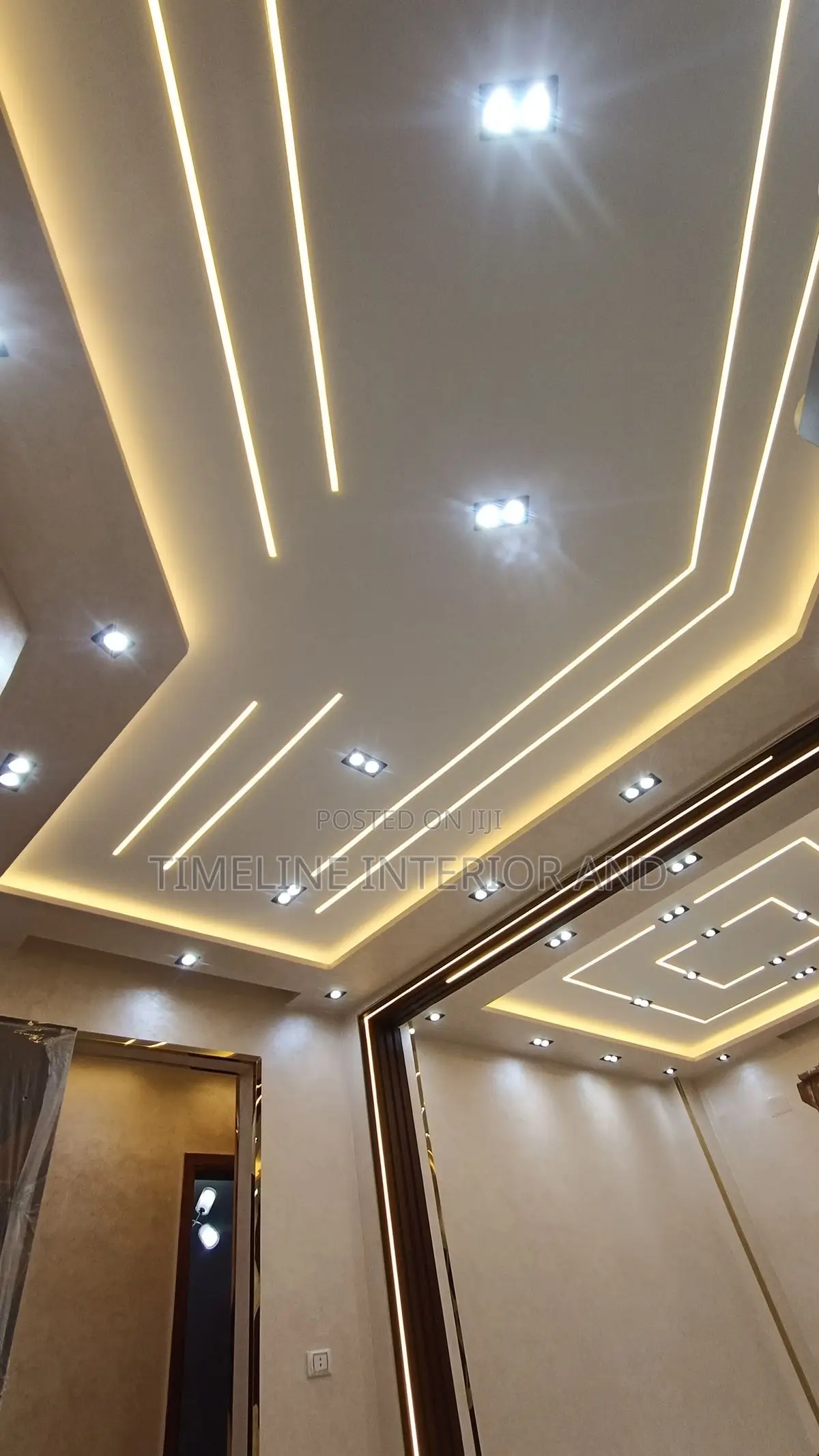 Textured Designer Gypsum Ceiling