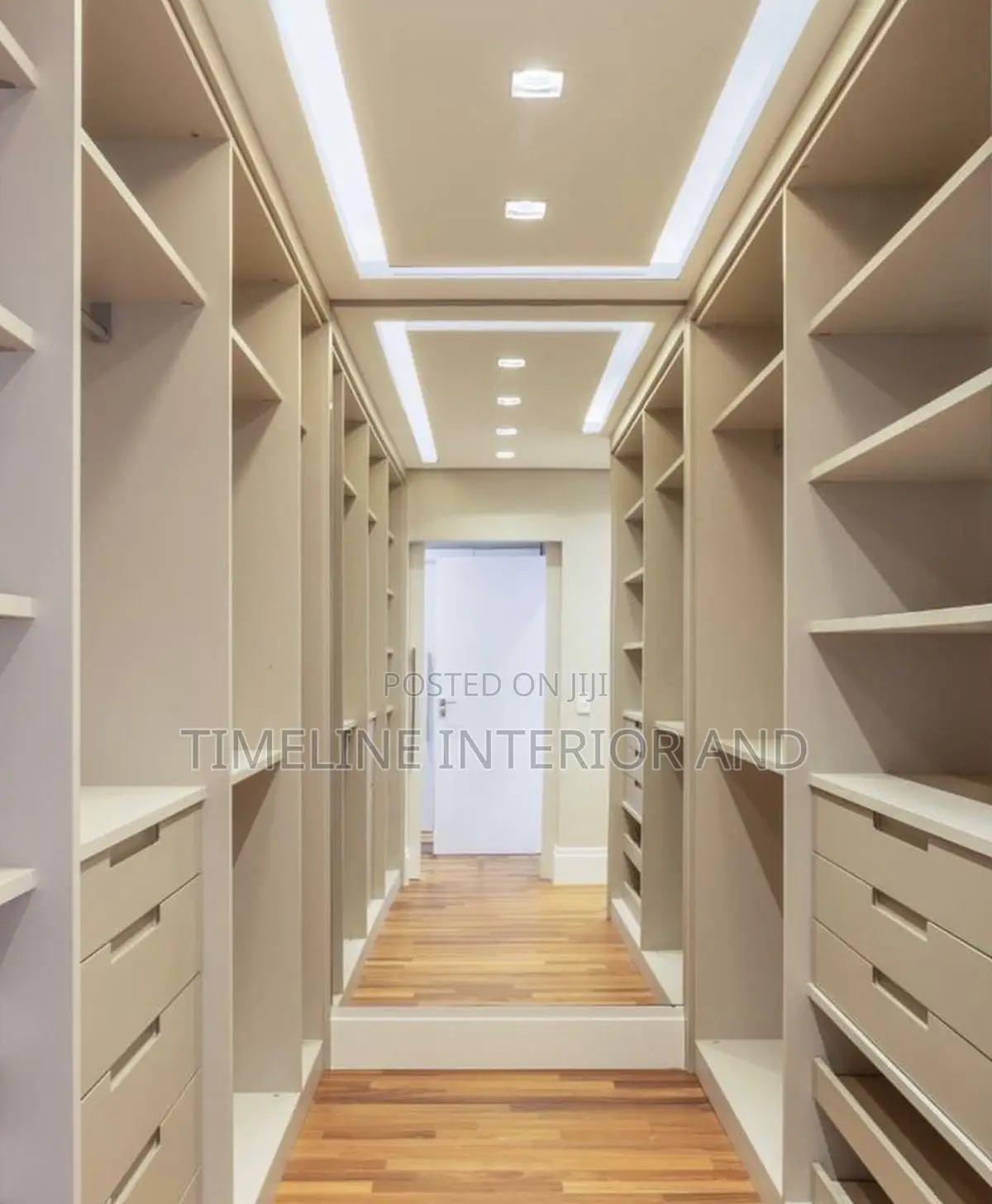 Boutique Gallery Wooden Shelves