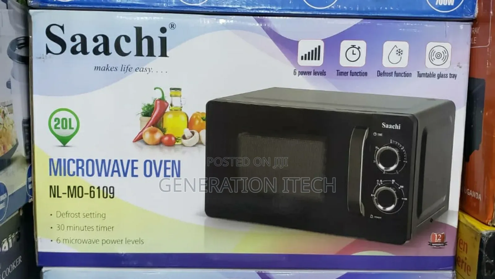 Saachi 20litres Microwave Oven | 6109