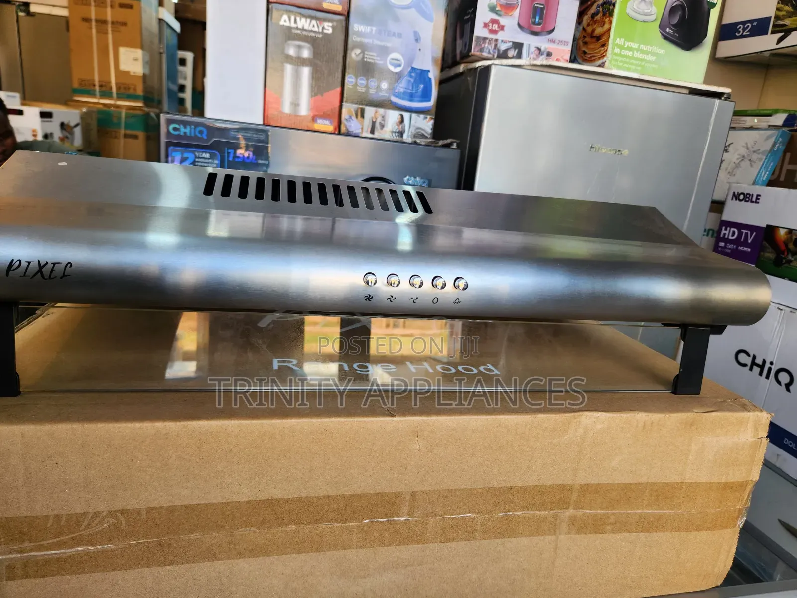 Pixel Stainless Steel Range Hood 60*60cm