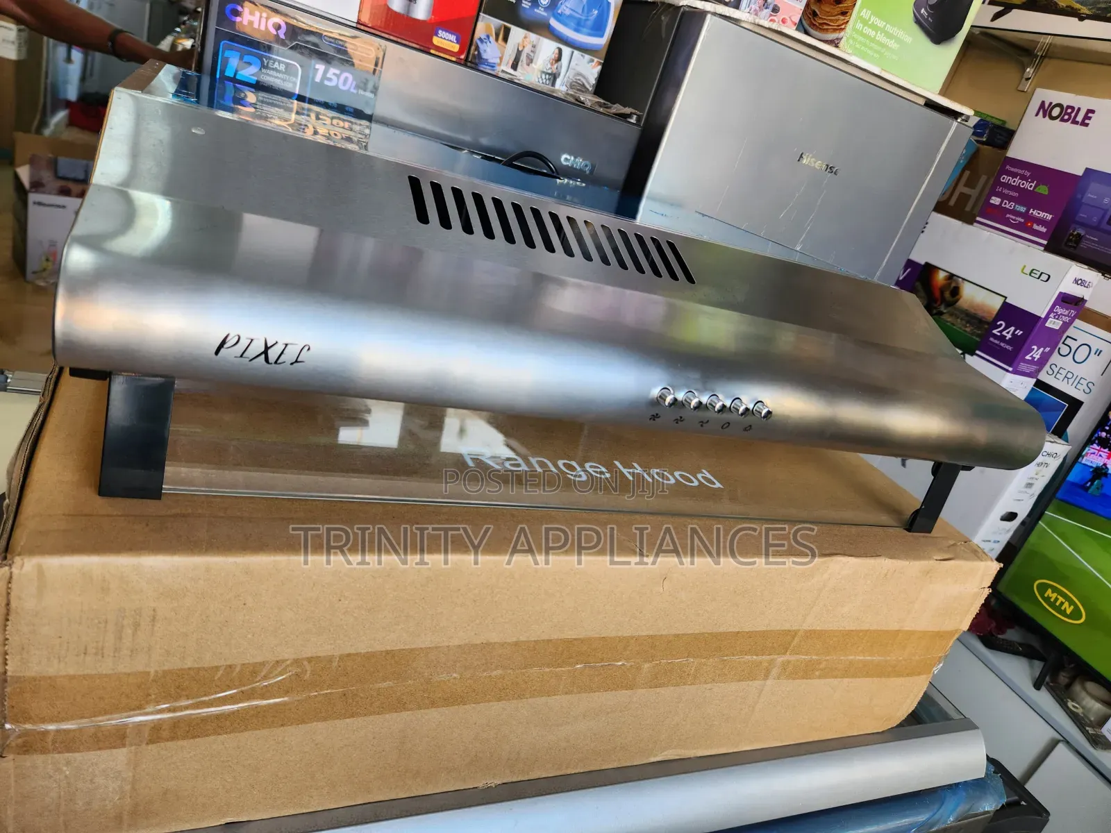 Pixel Stainless Steel Range Hood 60*60cm