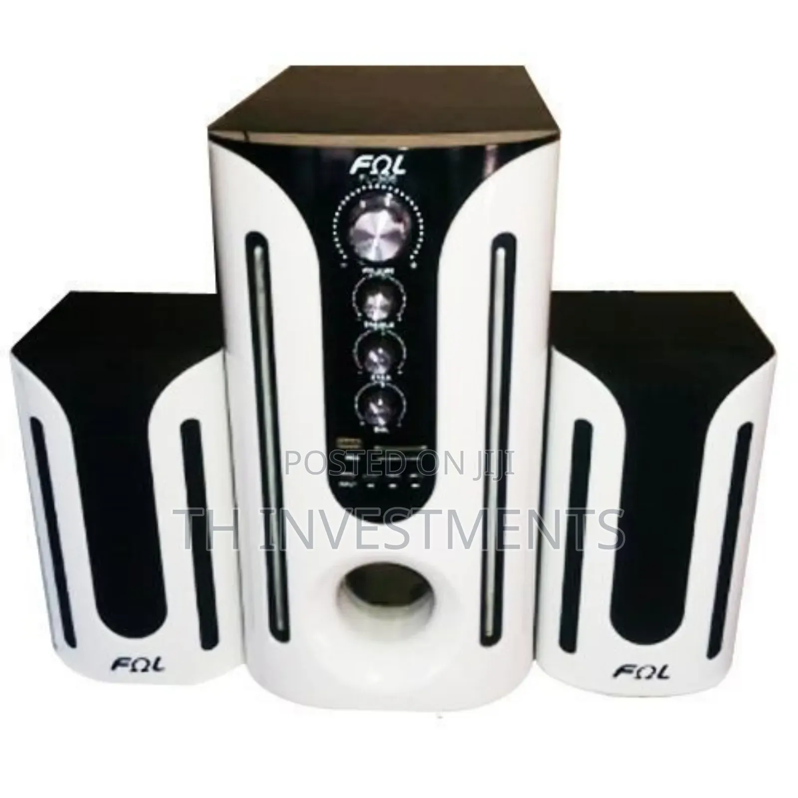 Fol 2 in 1 Bluetooth, Speaker Home Theatre -White,Black