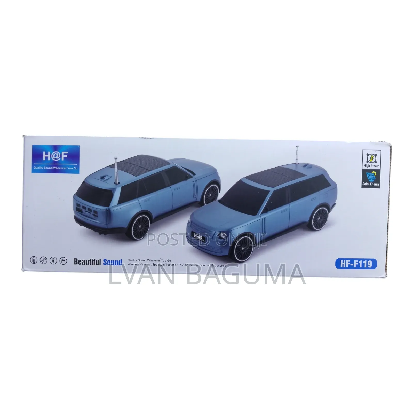 H at F Wireless Speaker / Radio - Range Rover Car Design