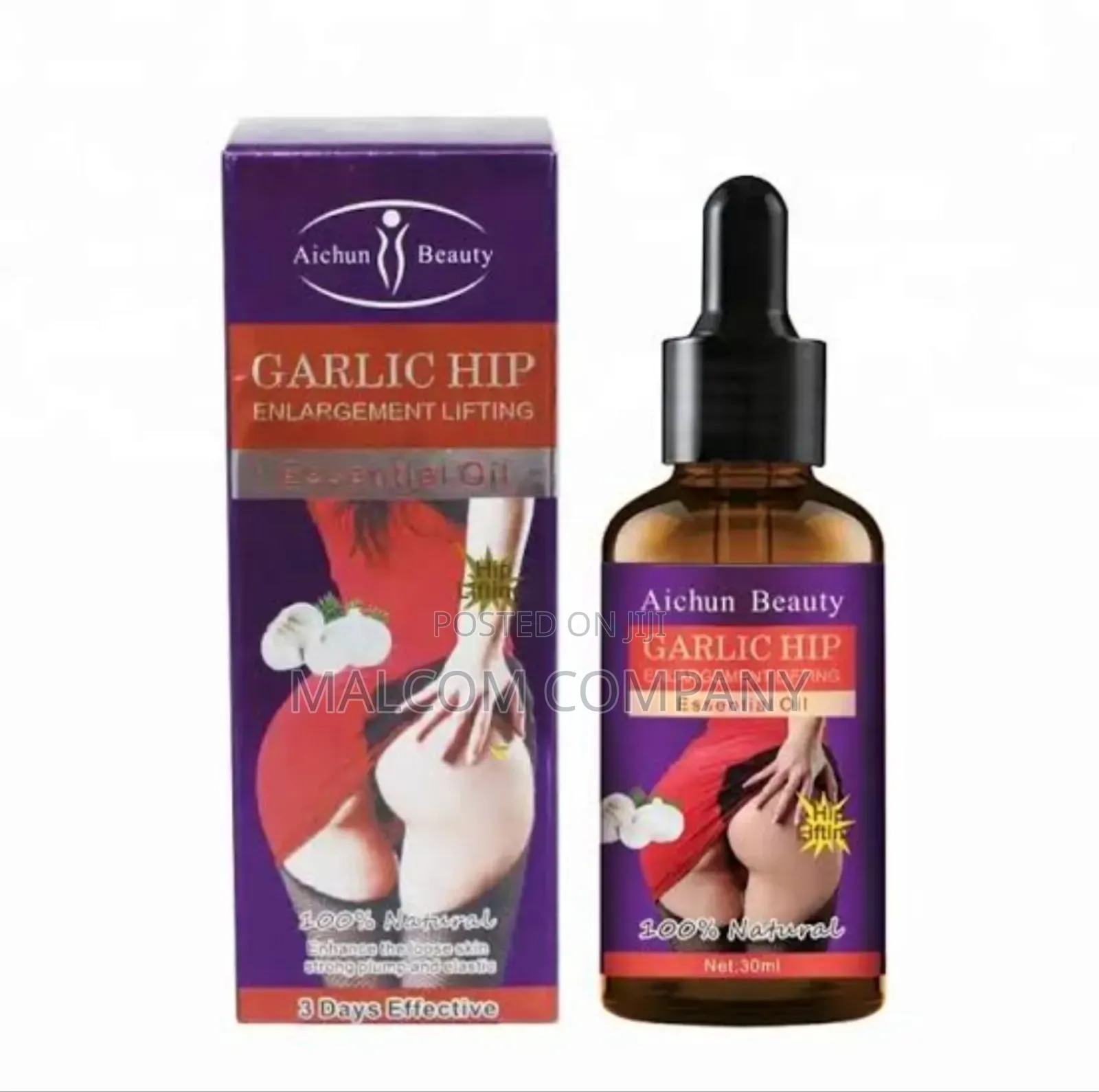 3 Days Oil for Butt and Hips Enlargement 30ml