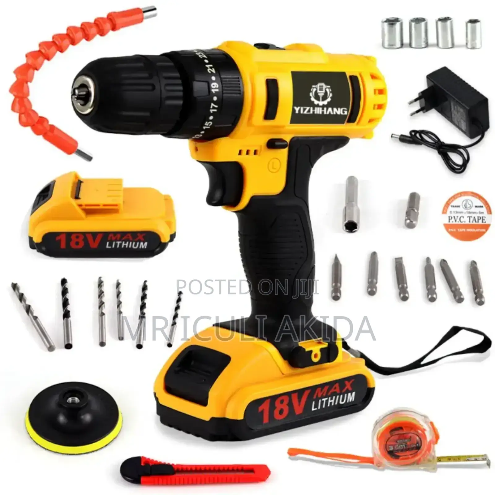 Epica Star 18v Lithium-Ion Cordless Rechargeable Drill