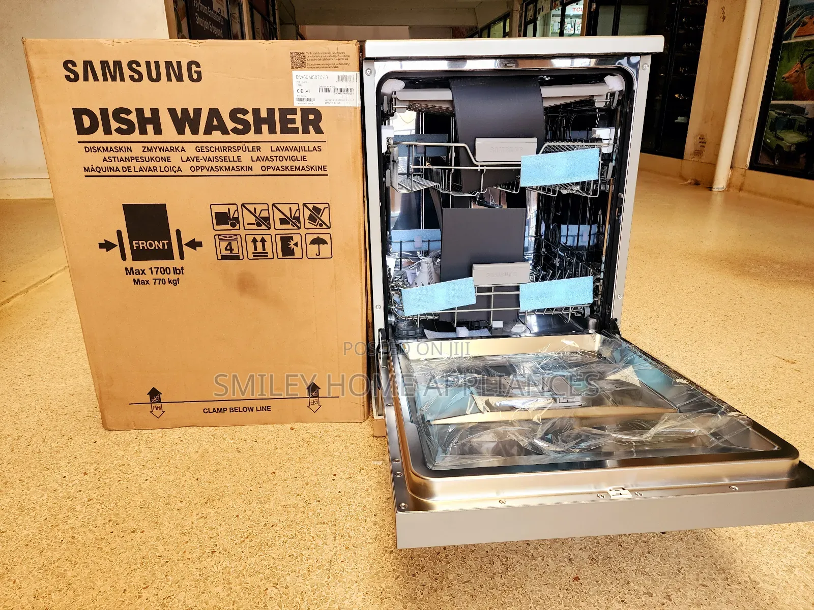 Samsung 14plates Dish Washer Stainless Steel