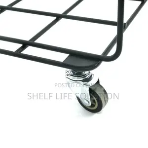 Shopping Basket Stock Tray With Wheels