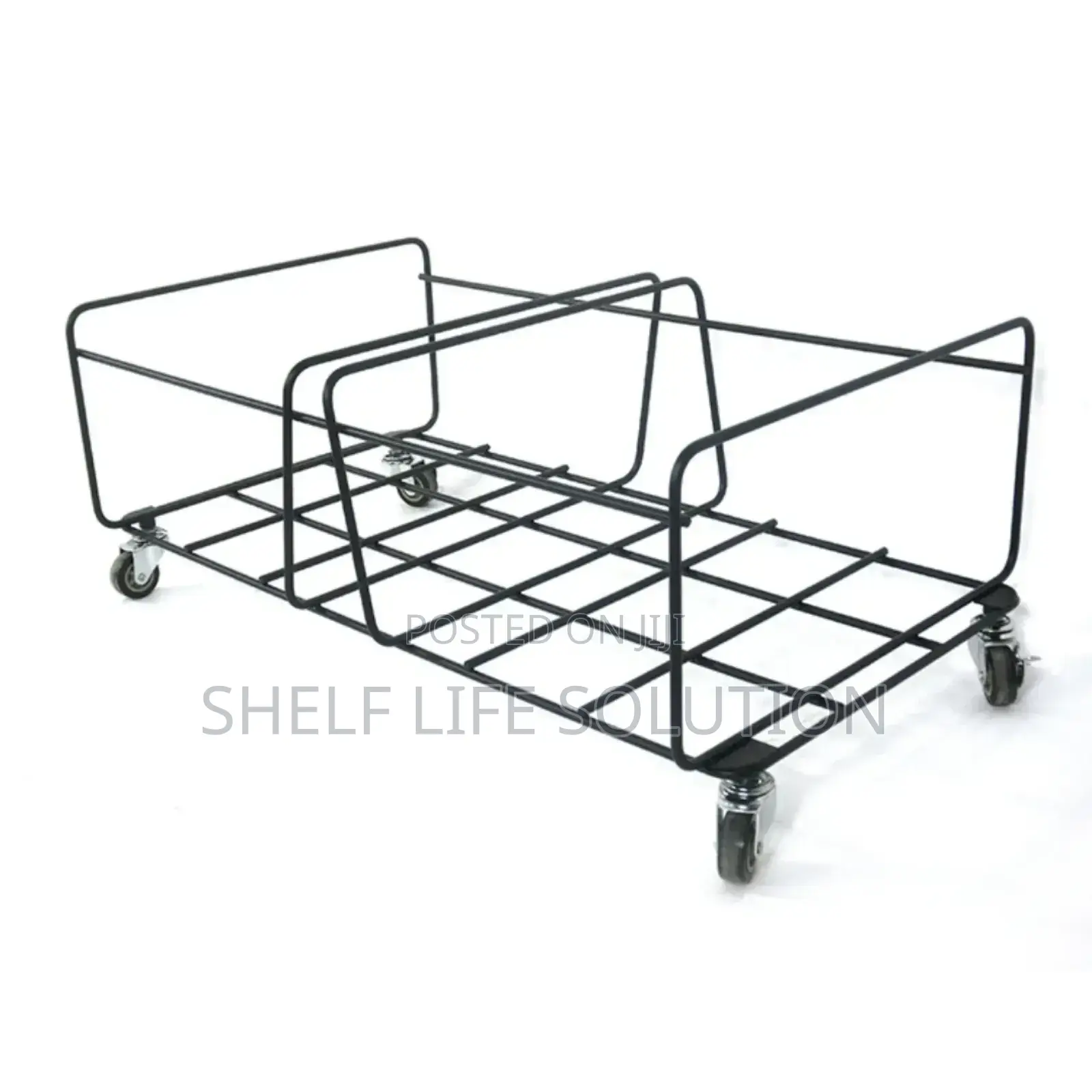 Shopping Basket Stock Tray With Wheels