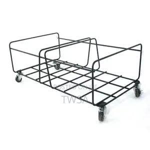 Shopping Basket Stock Tray With Wheels