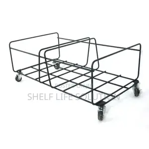 Shopping Basket Stock Tray With Wheels